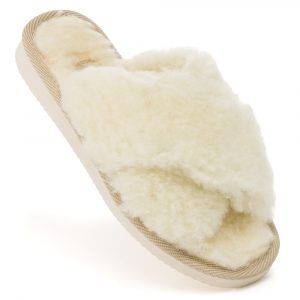 Mājas čības / 100% aitas vilna (baltas) - Image 2