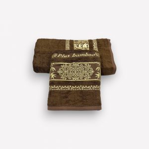 50×90 Bamboo vidēja lielima vannas dvielis by Philippus / Turcija (brūns) - Image 3