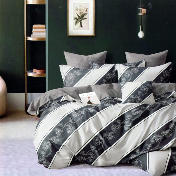 200×220 Gultas veļas komplekts by Luna Home ar palagu/ 100% kokvilna satīns