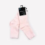 Ūdeles vilnas/norkas Thermo zeķes (gaiši rozas)