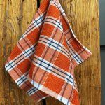 Virtuves dvielis Orange WAFEL 100% kokvilna