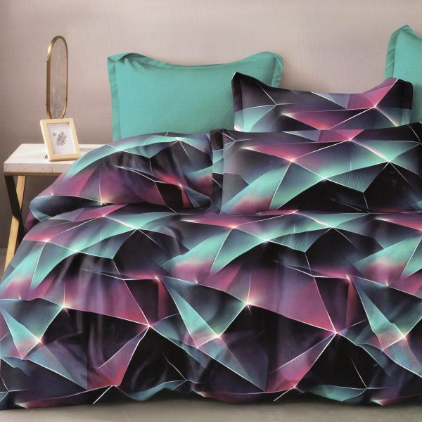 200x220 Gultas veļas komplekts by Milano ar palagu/ 100% kokvilna satīns