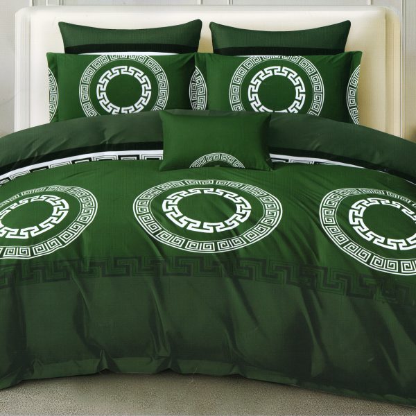 200x220 Gultas veļas komplekts by Milano ar palagu/ 100% kokvilna satīns