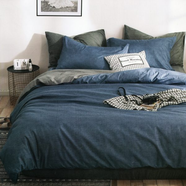 160×200 Gultas veļas komplekts by Luna Home ar palagu/ 100% Kokvilna satīns