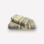 50×90 Bamboo vidēja lielima vannas dvielis by Philippus / Turcija (gaiši pelēks)