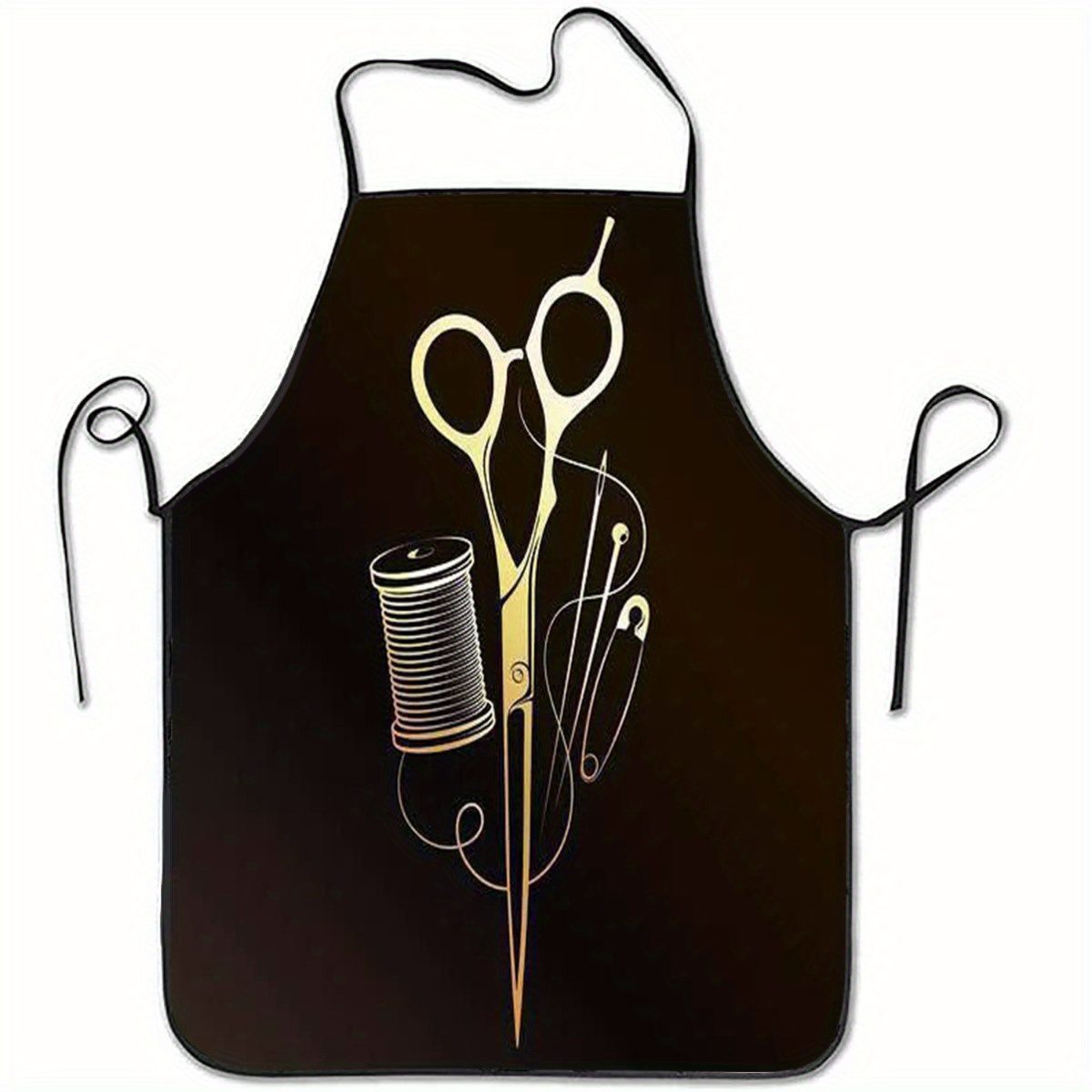 486 -1 Melns priekšauts ar šķērem - Image 1