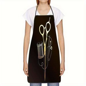 Melns priekšauts ar šķērem - Image 2