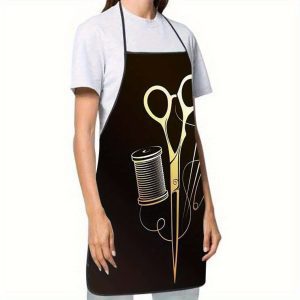 Melns priekšauts ar šķērem - Image 4