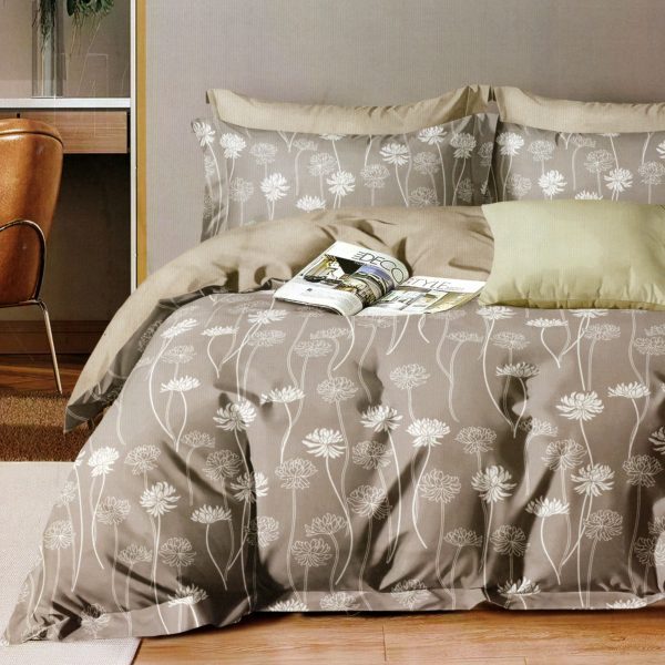 220x240 King Size Gultas veļas komplekts by MILANO ar palagu/ 100% kokvilna satīns