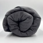 160×200 Trikotāžas palags ar gumiju Jersey / 100% kokvilna (tumši pelēks)