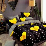 200×220 Gultas veļas komplekts by Luna Home ar palagu/ 100% kokvilna satīns