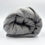 160×200 Trikotāžas palags ar gumiju Jersey / 100% kokvilna (pelēks)