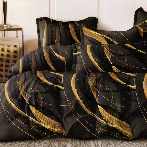 200×200 Gultas veļas komplekts by Milano ar palagu/ 100% kokvilna satīns