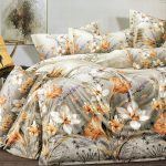 200×200 Gultas veļas komplekts by Milano ar palagu/ 100% kokvilna satīns