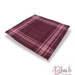 Klasisks auduma kabatlakatiņš vīriešiem 36×36 cm (bordo)