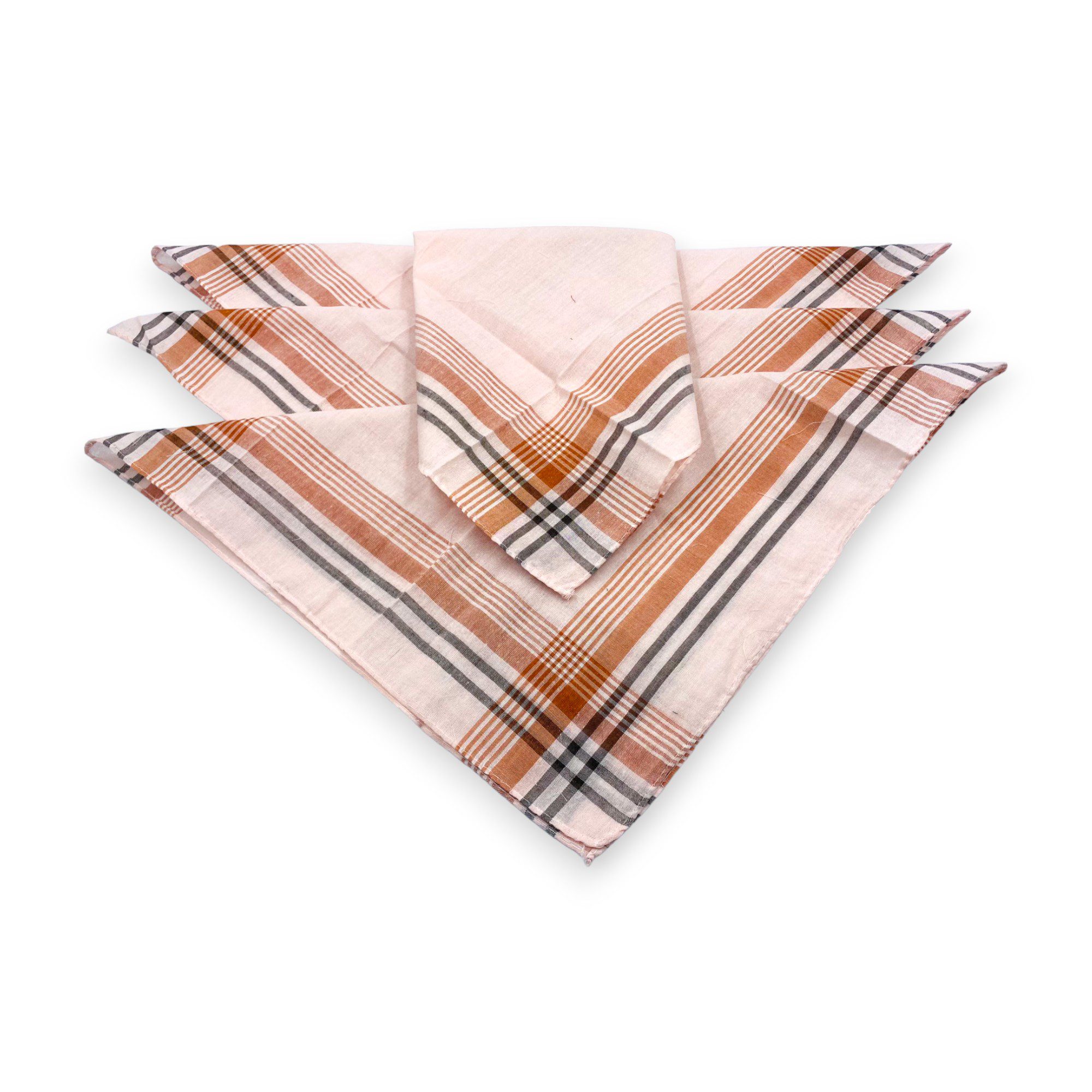 1299-3 Klasisks auduma kabatlakatiņš vīriešiem 36×36 cm (bēšs) - Image 1