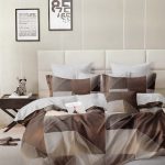 160×200 Gultas veļas komplekts by LUNA HOME / 100% kokvilna satīns / 3.daļas / Spilvendrānas 70×80 cm