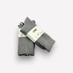 Alpakas vilnas vīriešu zeķes Alpaca Thermo (gaiši pelēkas)