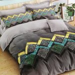 140×200 Gultas veļas komplekts Milano Zone ar palagu – 100% kokvilna satīns