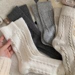 Sieviešu kokvilnas zeķes ar pīto rakstu – mīkstas, siltas un stilīgas ikdienai