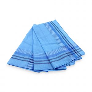 Klasisks auduma kabatlakatiņš vīriešiem 36×36 cm (gaiši zils) - Image 2