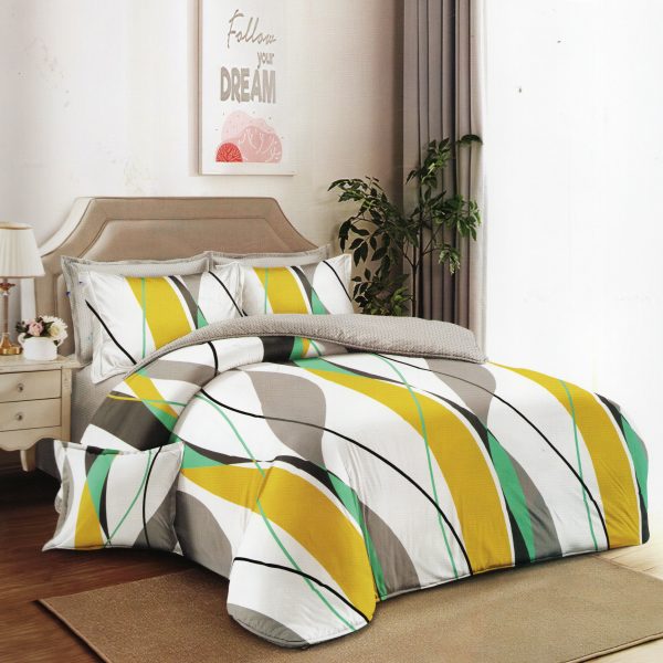 160×200 Gultas veļas komplekts by LUNA HOME / 100% kokvilna satīns / 3.daļas / Spilvendrānas 70×80 cm