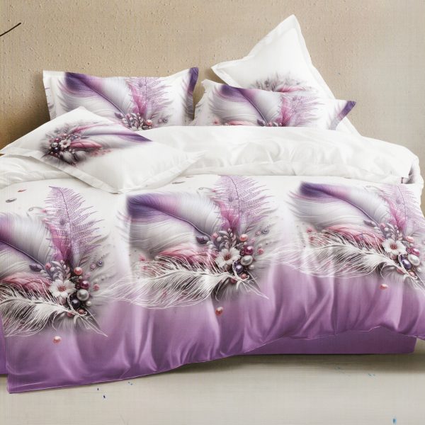 180×200 Gultas veļas komplekts by Milano Zone ar palagu/ 100% kokvilna satīns