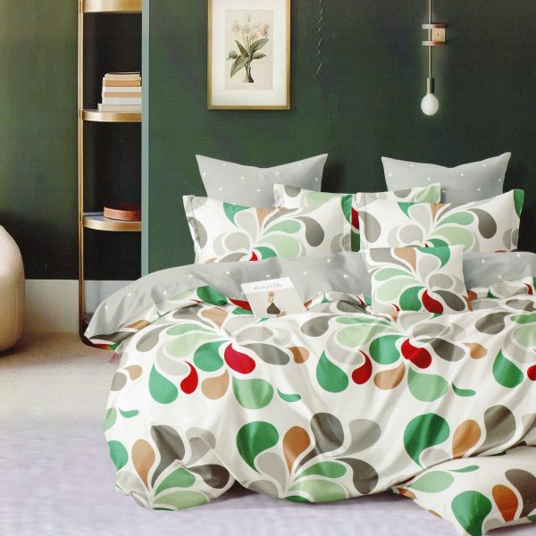 160×200 Segas pārvalks Luna Home – 100% kokvilnas satīns ar rāvējslēdzēju