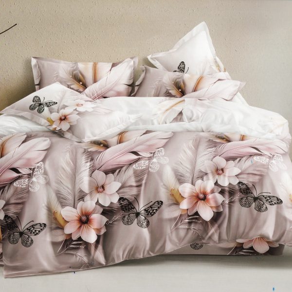 180×200 Gultas veļas komplekts by Milano Zone ar palagu/ 100% kokvilna satīns