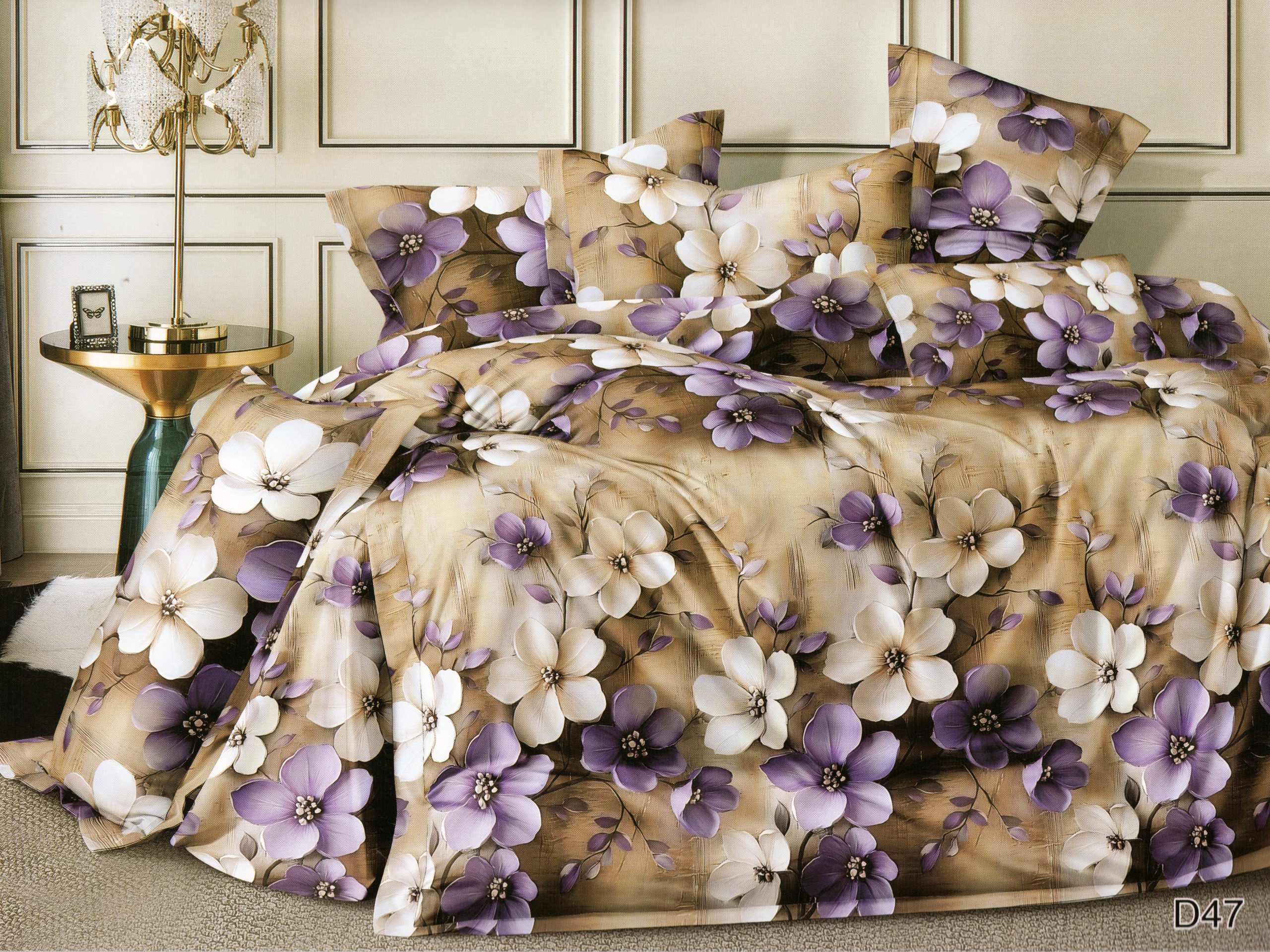 511 Palags bez gumijas 200×230 cm / 100% kokvilna satīns - Image 1