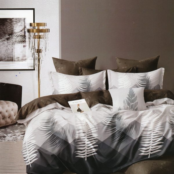 160×200 Gultas veļas komplekts by LUNA HOME / 100% kokvilna satīns / 3.daļas / Spilvendrānas 70×80 cm