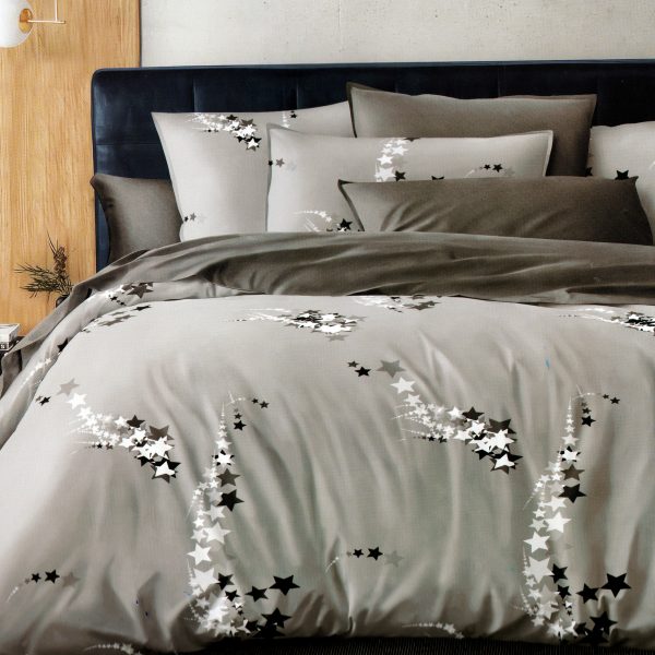 160×200 Gultas veļas komplekts by LUNA HOME / 100% kokvilna satīns / 3.daļas / Spilvendrānas 70×80 cm