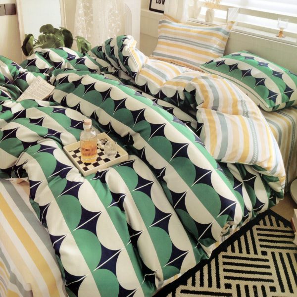 160×200 Segas pārvalks Luna Home – 100% kokvilnas satīns ar rāvējslēdzēju