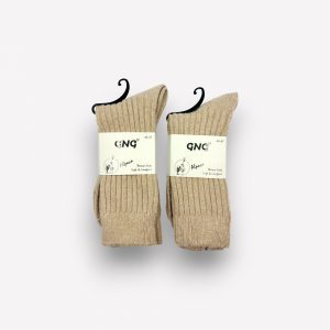 Alpakas vilnas vīriešu zeķes Alpaca Thermo (gaiši bēšas) - Image 2