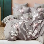 140×200 Gultas veļas komplekts Milano Zone ar palagu – 100% kokvilna satīns