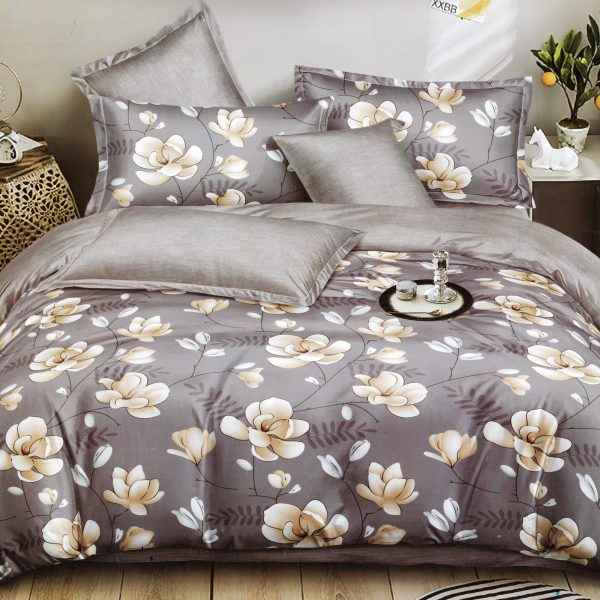 140×200 Gultas veļas komplekts Milano Zone ar palagu – 100% kokvilna satīns