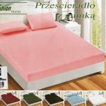 180×200 Palags ar gumiju - Fashion Home, 100% kokvilna satīns (rozs)