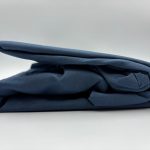 160×200 Palags ar gumiju by Mylano  Exclusive Collection / 100% kokvilna satīns (tumši zils)