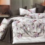 160×200 Gultas veļas komplekts Milano Zone ar palagu - 100% kokvilna satīns