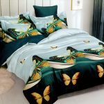 140×200 Gultas veļas komplekts Milano Zone ar palagu – 100% kokvilna satīns