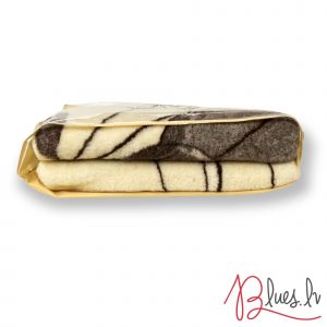 100% Merino aitas vilnas pleds no Eluna ar ziedu,  160×200 cm - Image 3