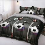 200×220 Gultas veļas komplekts Luna Home ar palagu, 100% kokvilna satīns