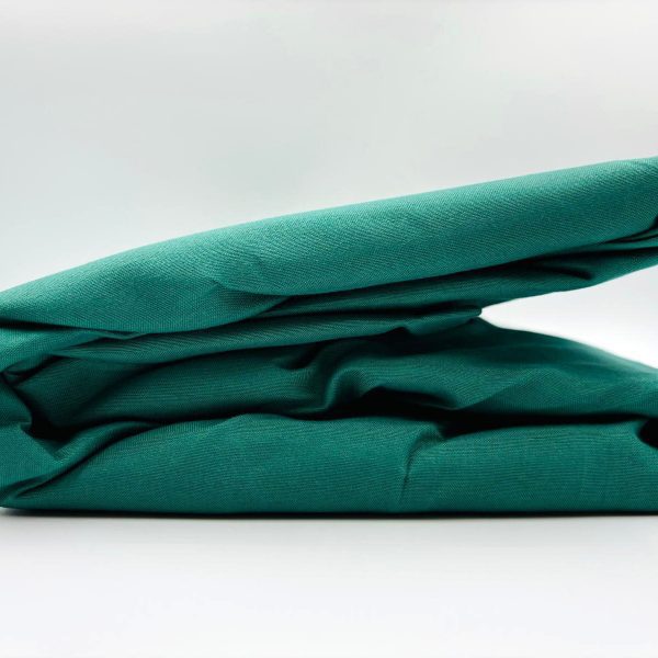 160×200 Palags ar gumiju by Mylano  Exclusive Collection / 100% kokvilna satīns (zaļš)