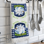 Virtuves Frotē dvielis 100% kokvilna 40×70 cm - Gulbis