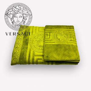 Luks klases vidējā izmēra vannas dvielis Versece 50×90 cm (salātu) - Image 2