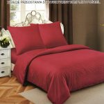 160×200 Premium kvalitātes vienkrasainā gultas veļa LUNA HOME ar palagu– viesnīcu stila elegance, pelēkā krāsā