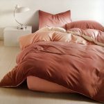 160×200 Gultas veļas komplekts Luna Home ar palagu, 100% kokvilna satīns
