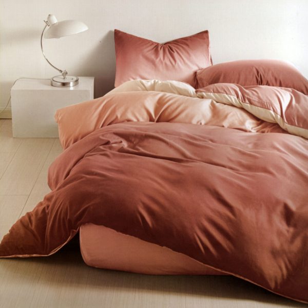 160×200 Gultas veļas komplekts Luna Home ar palagu, 100% kokvilna satīns