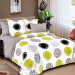 Gultas veļa 160×200 Luna Home – 100% kokvilna satīns, 3 daļas, spilvendrānas 70×80