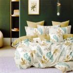 Gultas veļa 160×200 Luna Home – 100% kokvilna satīns, 3 daļas, spilvendrānas 70×80
